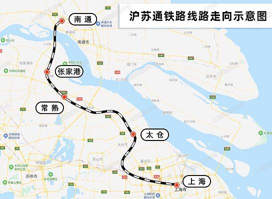 滬蘇通鐵路