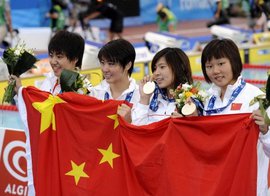 中國女子遊泳隊