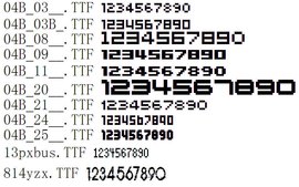 TTF字體