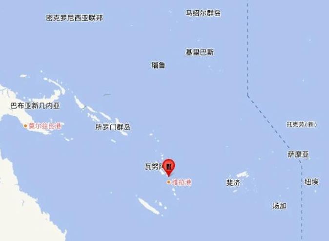 9·7瓦努阿圖群島地震