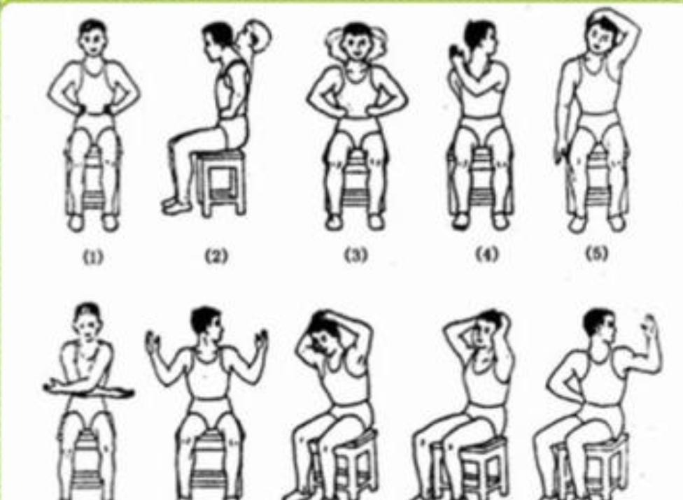 頸椎病保健體操