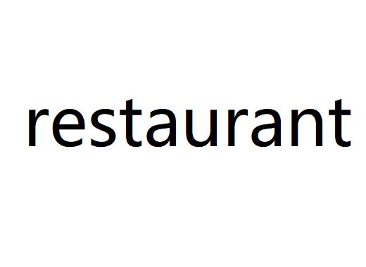 restaurant