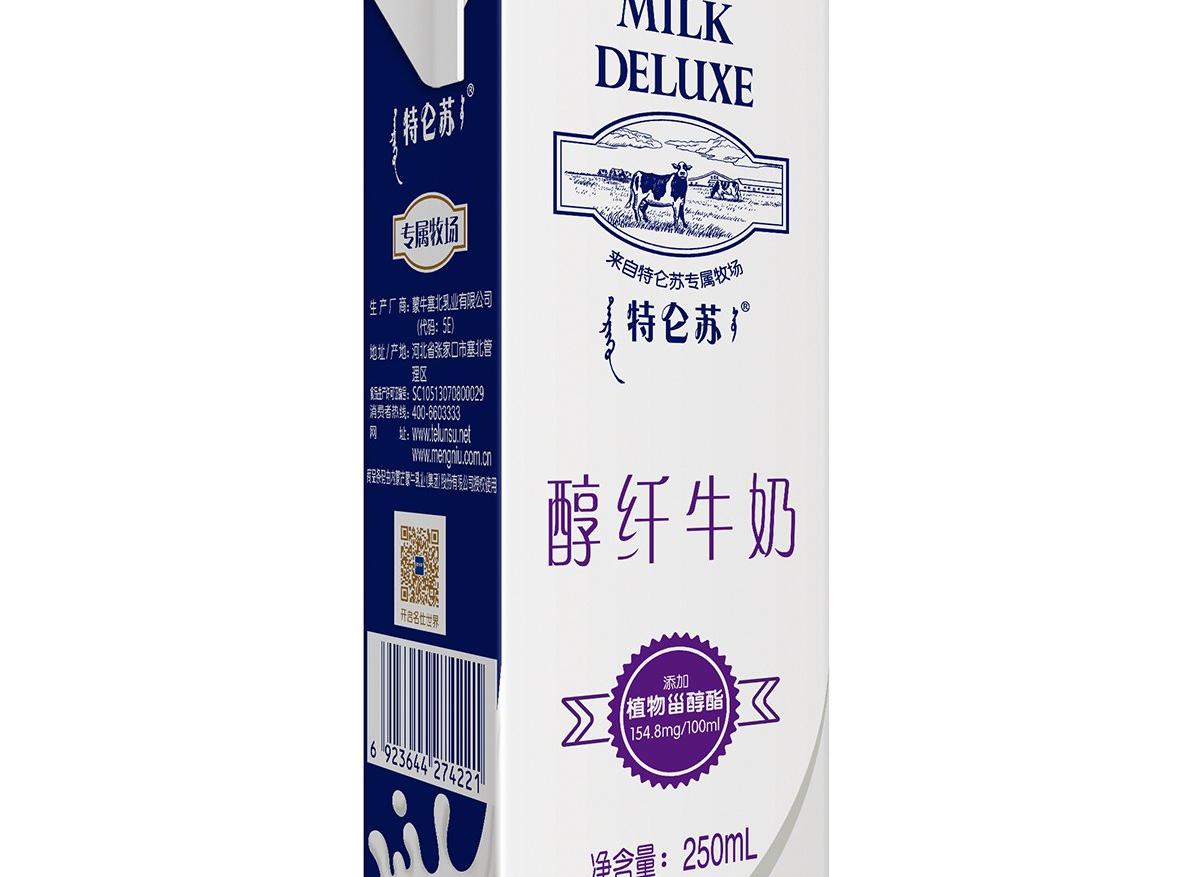 特侖蘇醇纖牛奶