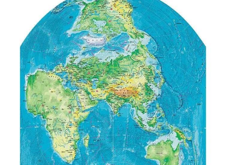 豎版世界地圖