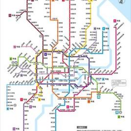 上海地鐵線路圖