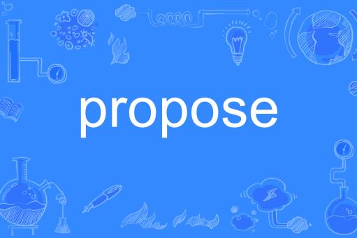 propose