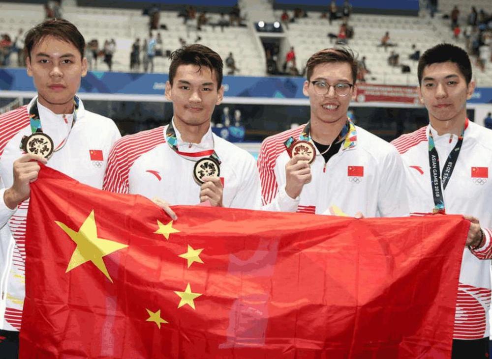 中國男子遊泳隊