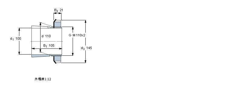 SKF H2322轴承